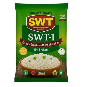 SWT-1 Pakistan Long Grain Milled White Rice (10kg)