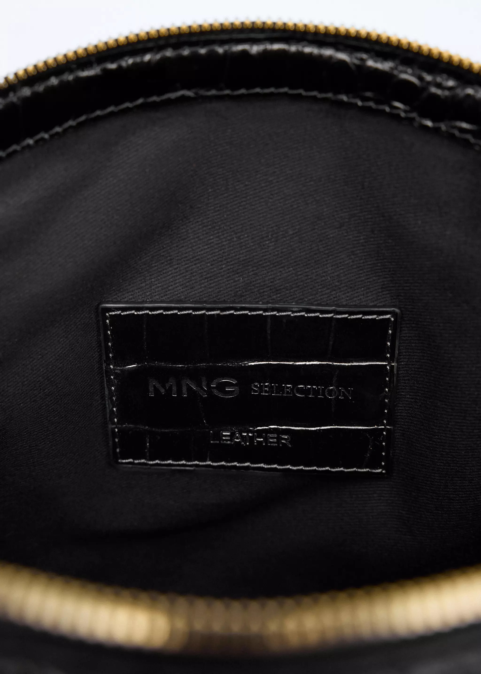 MNG Burgundy Suede Tote Handle Detail